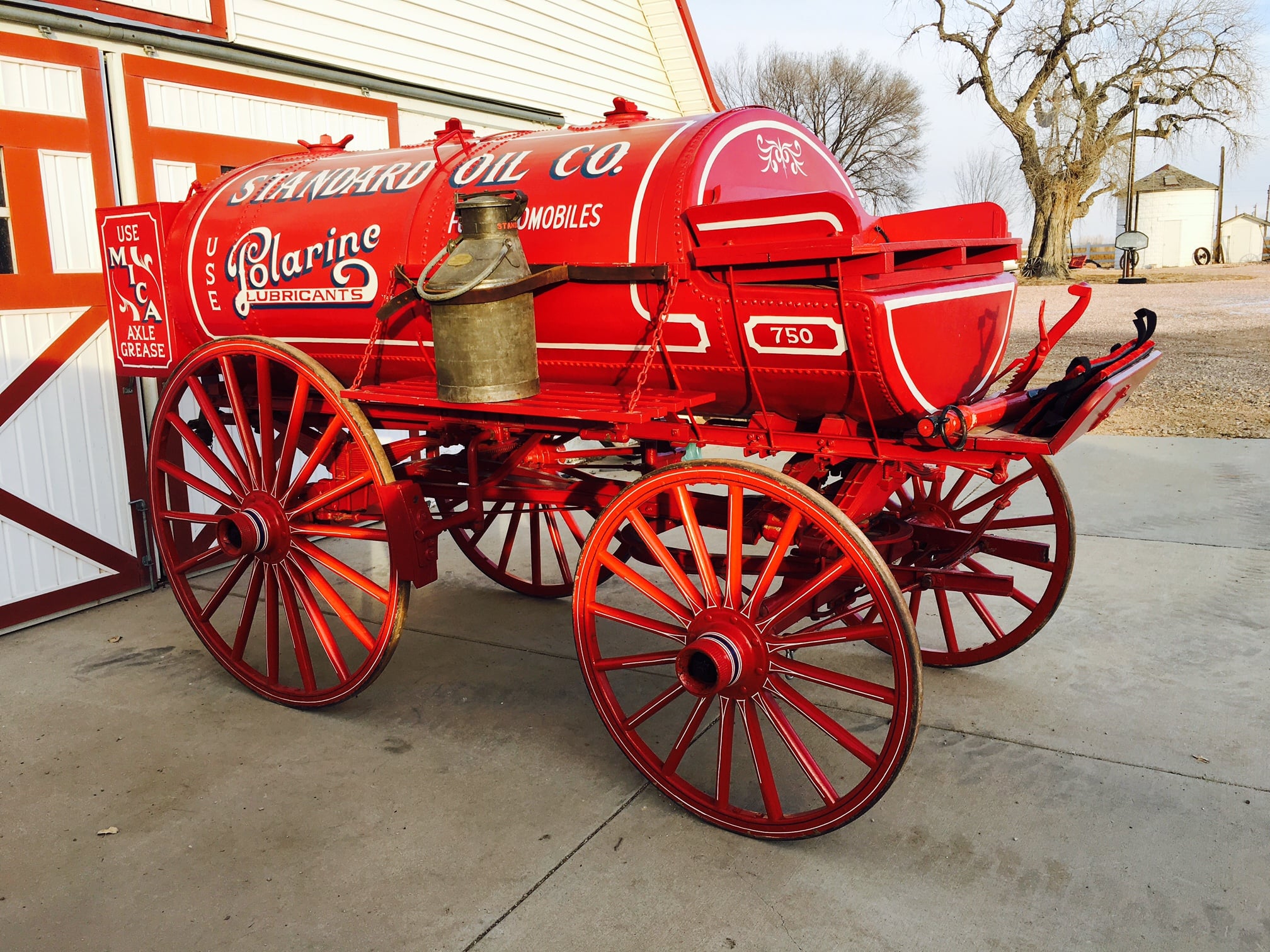 STANDARD OILタンク車 Standard Oil Company tank wagon,1912