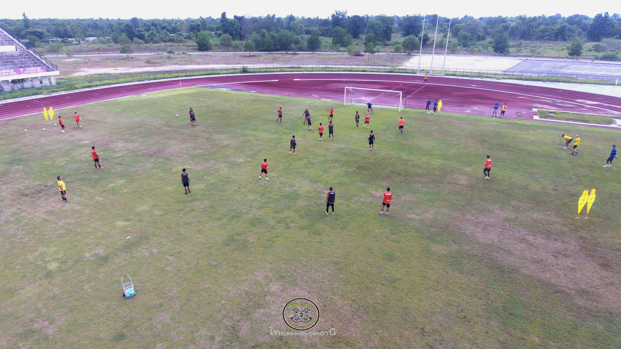 English UDFC - Some cool dronephotos of SAT Stadium and...