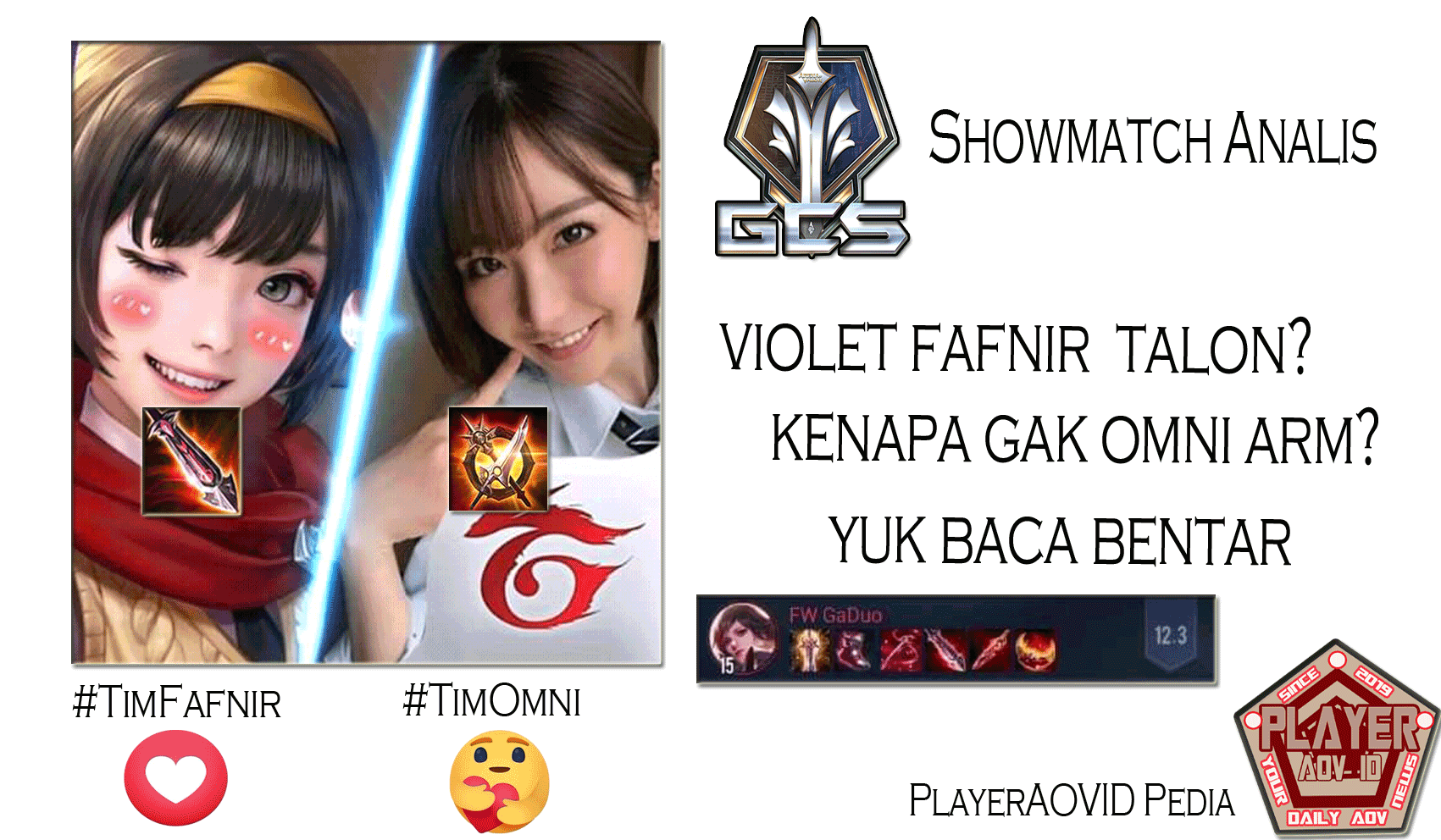 Player AOV ID - Home
