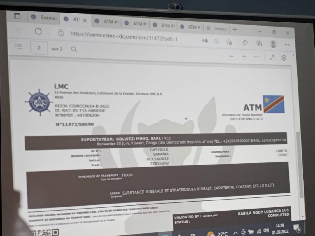 LMC RDC - FORMATION SUR L'UTILISATION DU LOGICIEL LMC...
