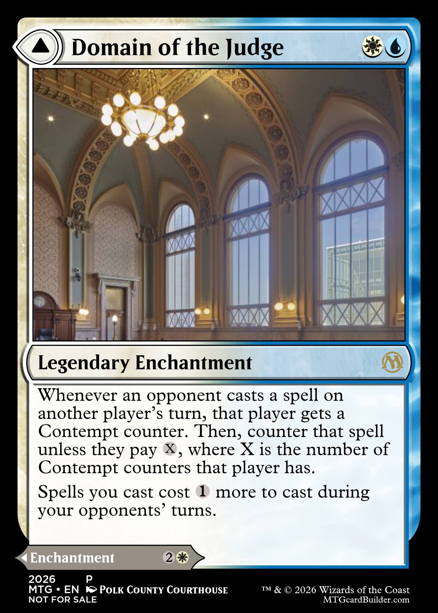 What is Magic: the Gathering's Council's Judgment card?