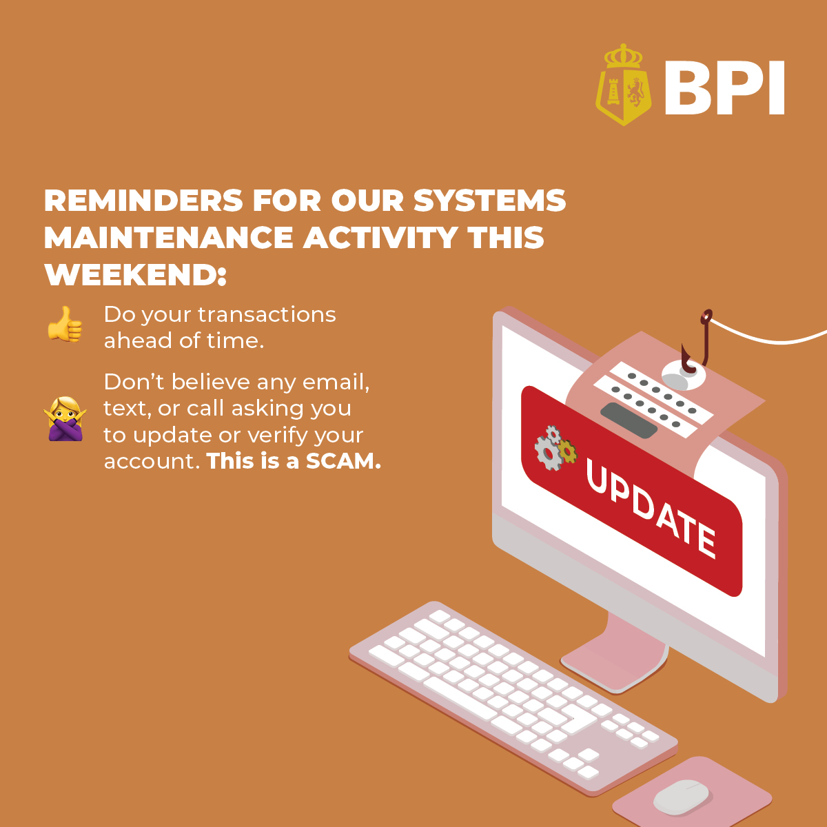 BPI - #BPIcybersecuriTips: We’re making sure everything... | Facebook
