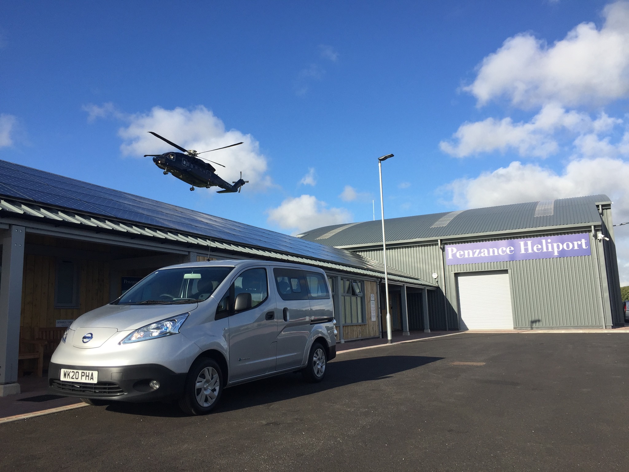 Penzance Heliport Shuttle. | Penzance