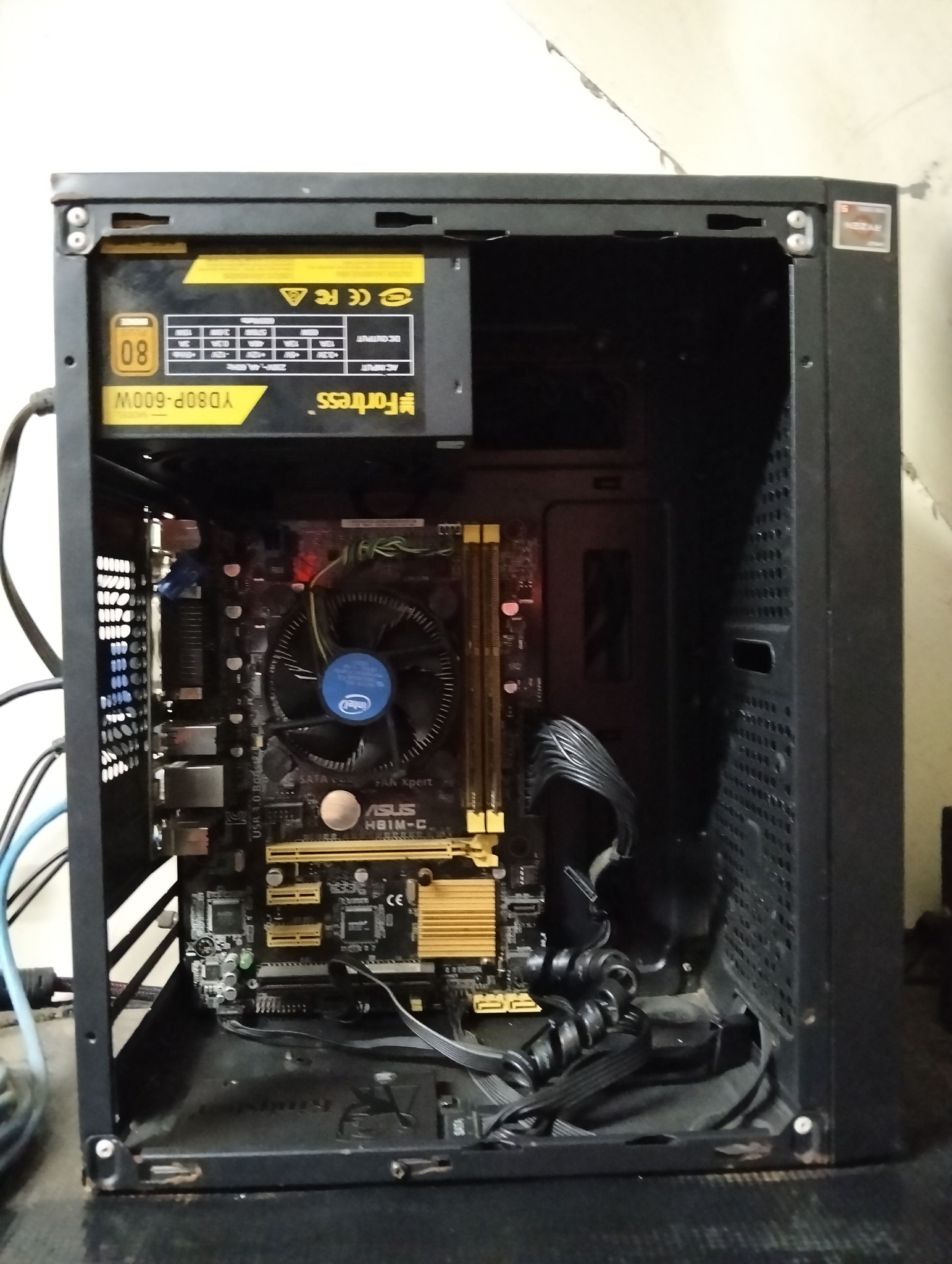 System Unit Only - Intel i7 4770 4th gen - Asus H81M-C - 8g ddr3