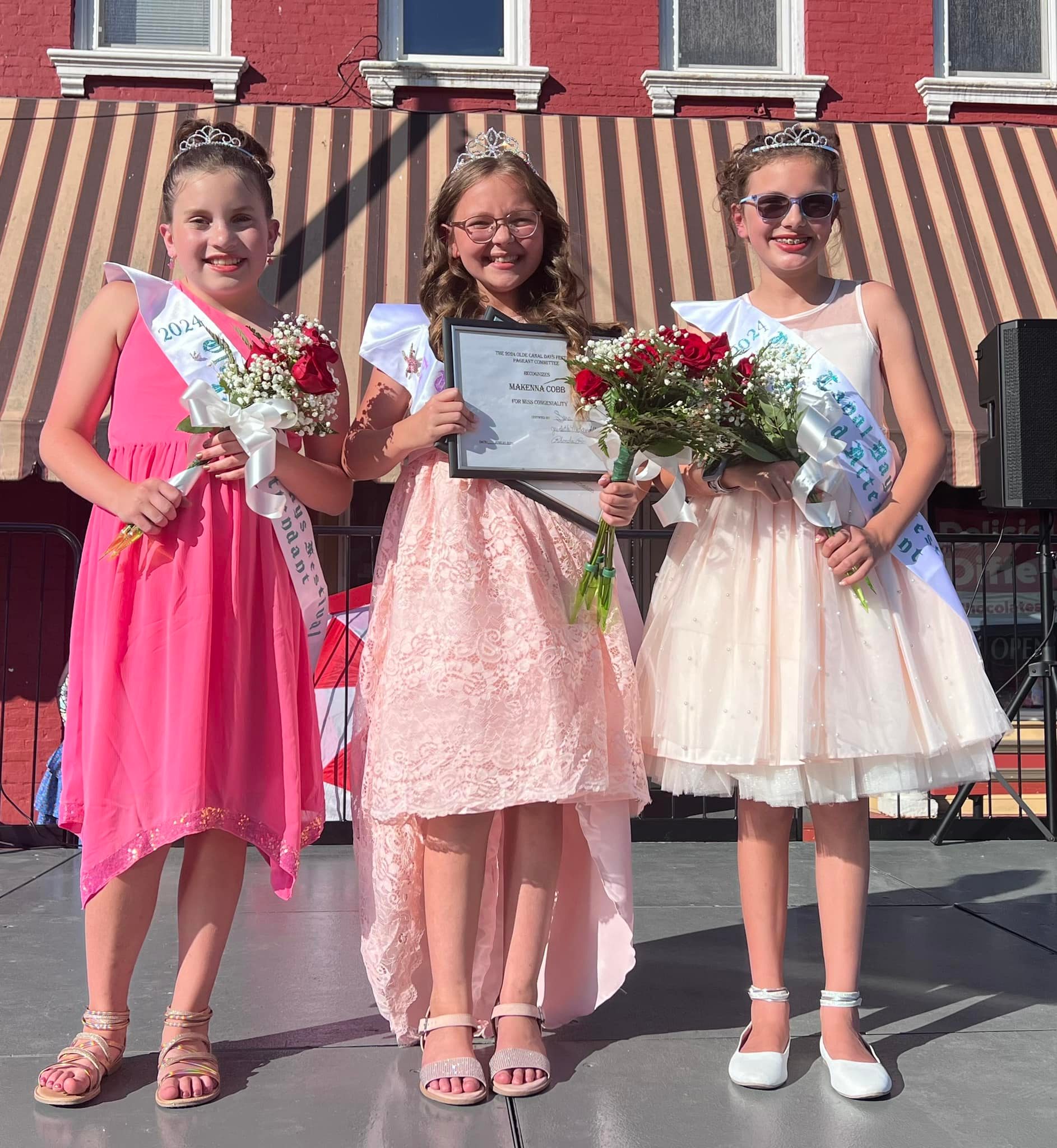 Congratulations... - Olde Canal Days Festival Queen's Pageant
