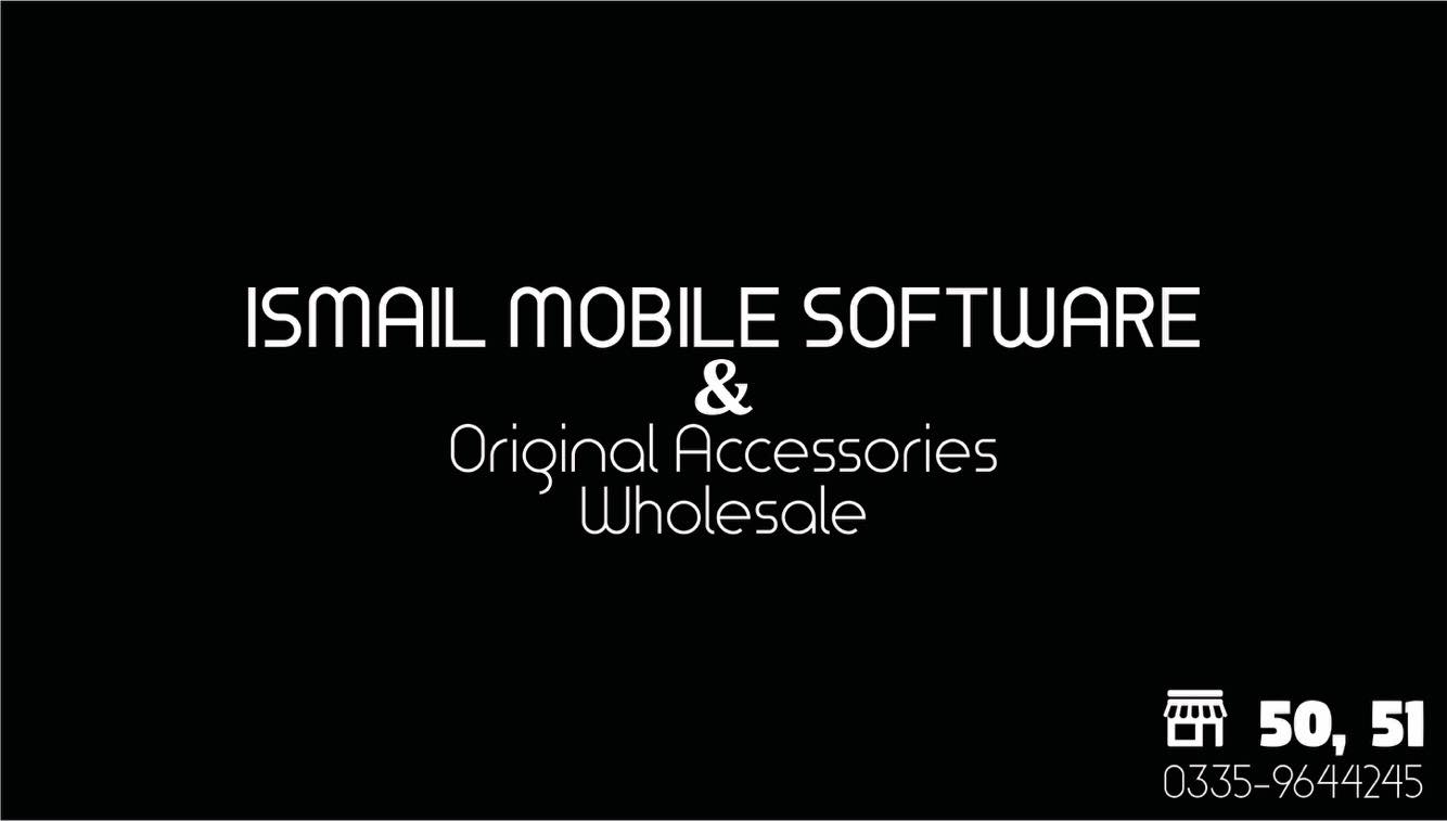 Ismail Mobile Software | Kohat