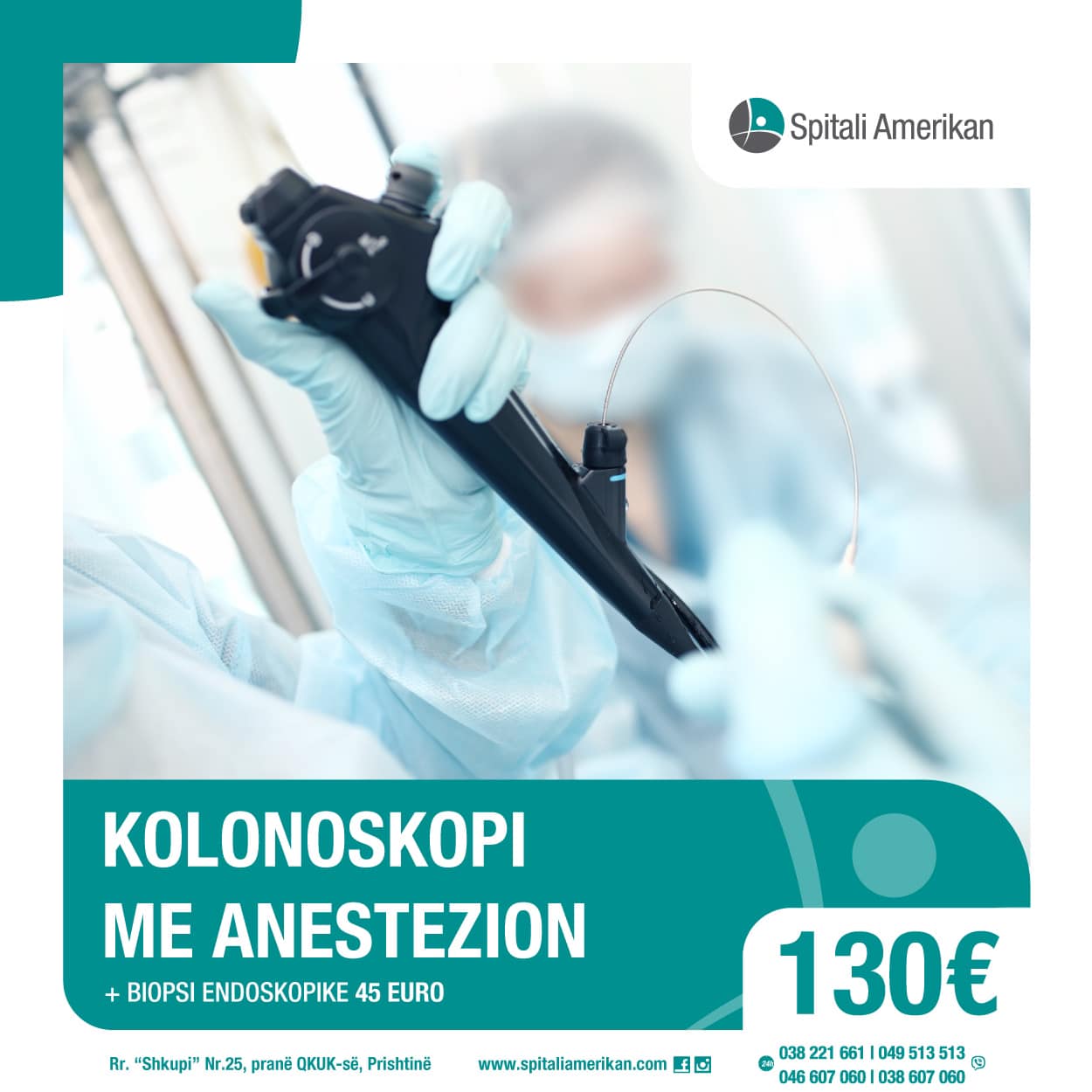 Kolonoskopia... - Spitali Amerikan - American Hospital Kosova | Facebook