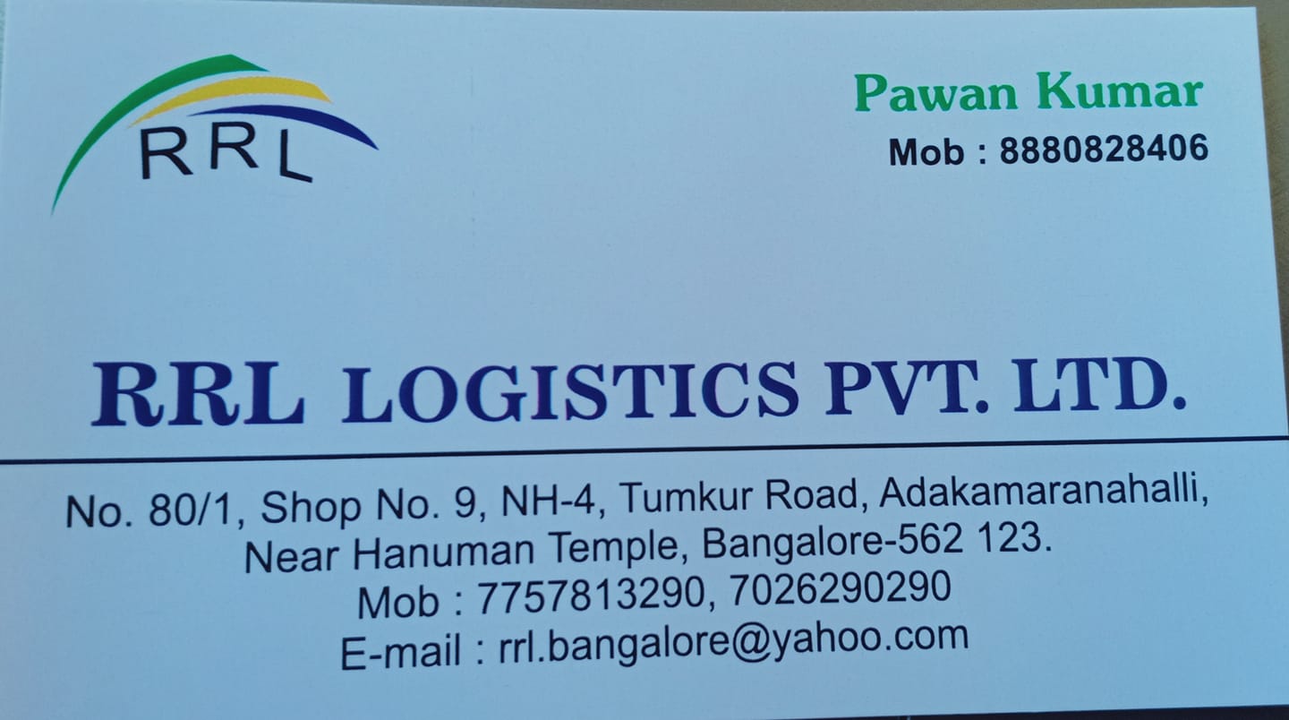 RRL Logistics Pvt Ltd | Bangalore