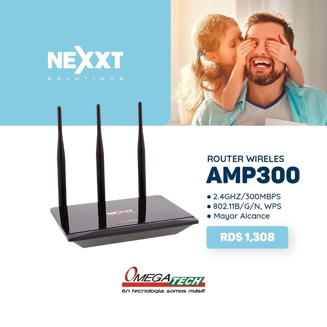 Omega Tech - El router Amp300 ofrece un desempeño... | Facebook
