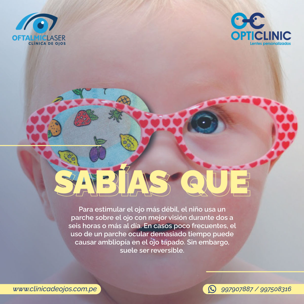 Sabías que...🧐 - Clínica de Ojos Oftalmic Laser