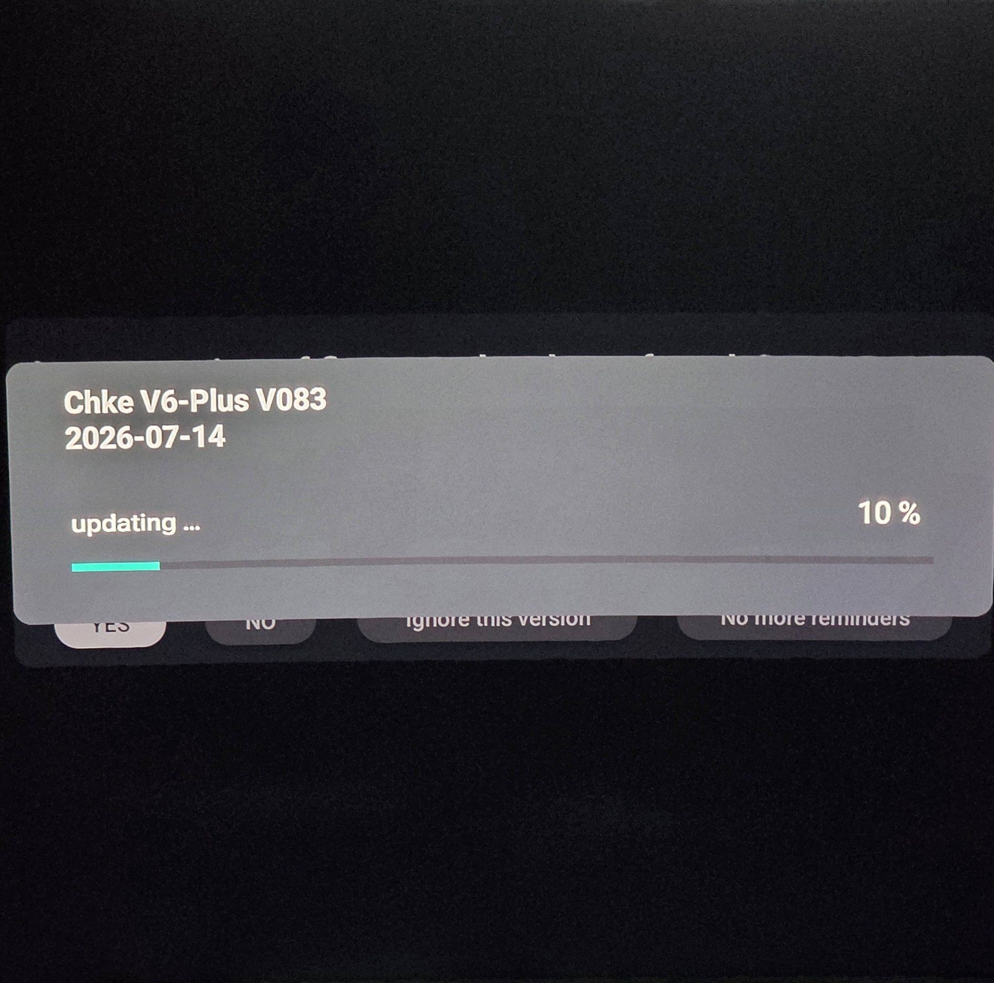 vSeeBox V6-Plus recovery screen issues and factory reset solution