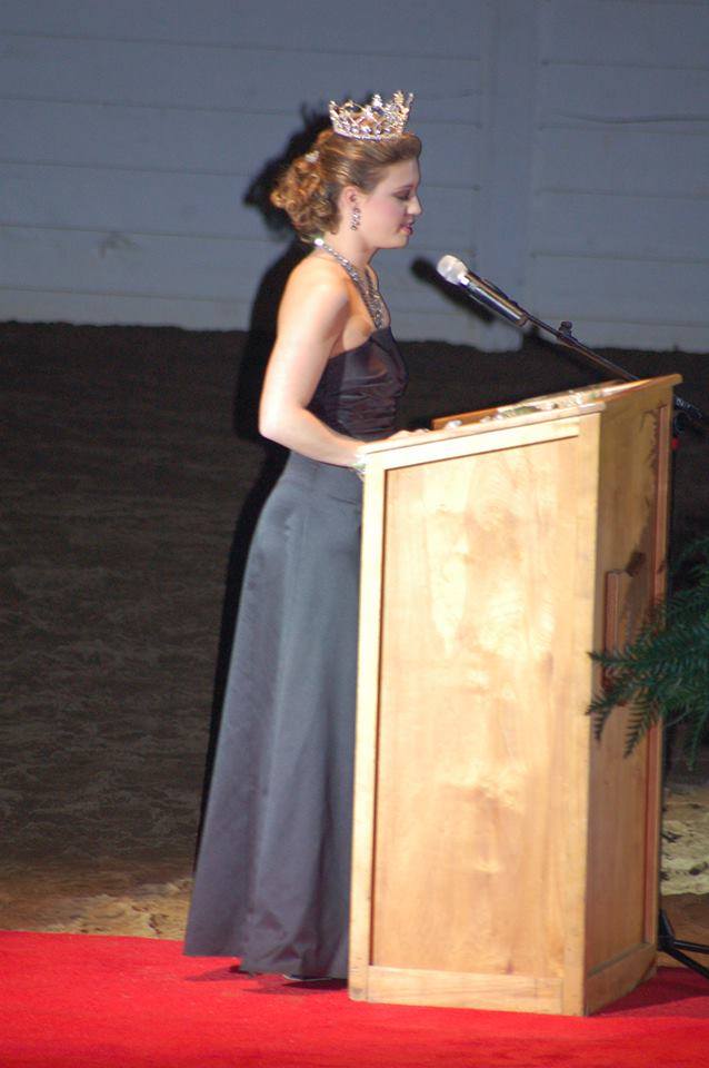 2012 All American Quarter Horse Congress Queen - Emily Messing