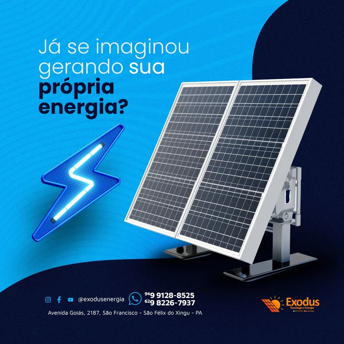 Exodus - Sol na tomada? Sim, é possível! ☀️ Mas como funciona um painel ...