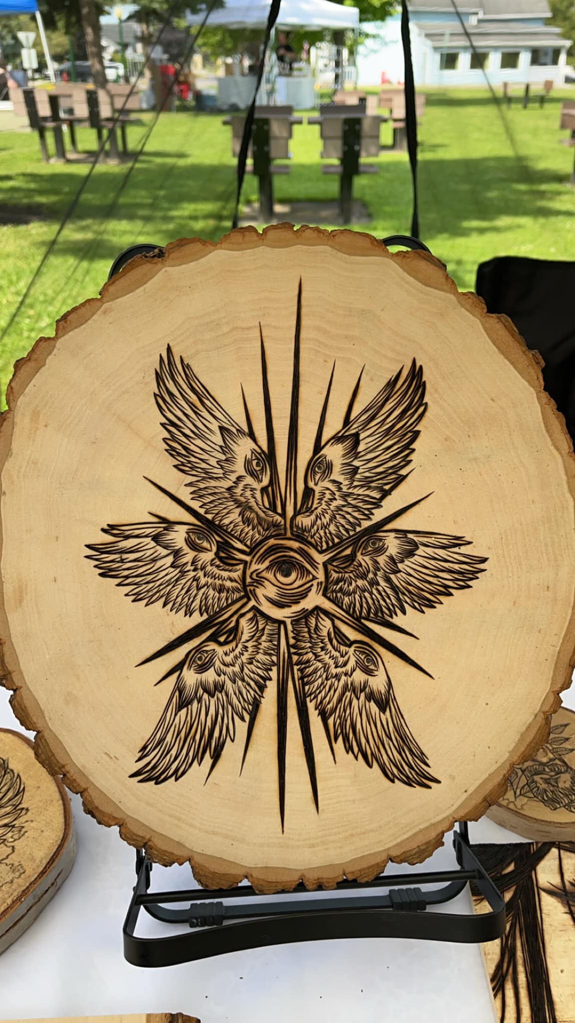 New unrevealed pieces that... - Tattooed Forest Pyrography