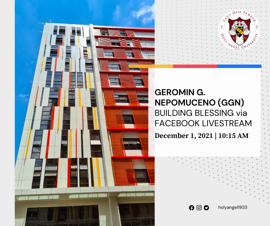 Witness the blessing of the new... - Holy Angel University