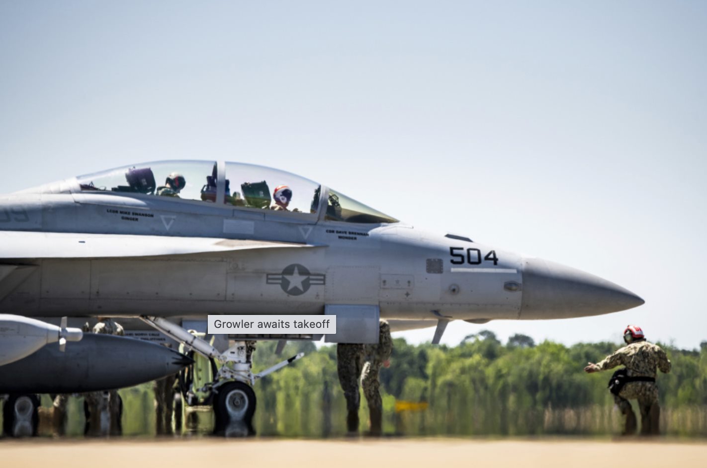 The VAQ-209 Star Warriors, a Navy Reserve electronic attacks