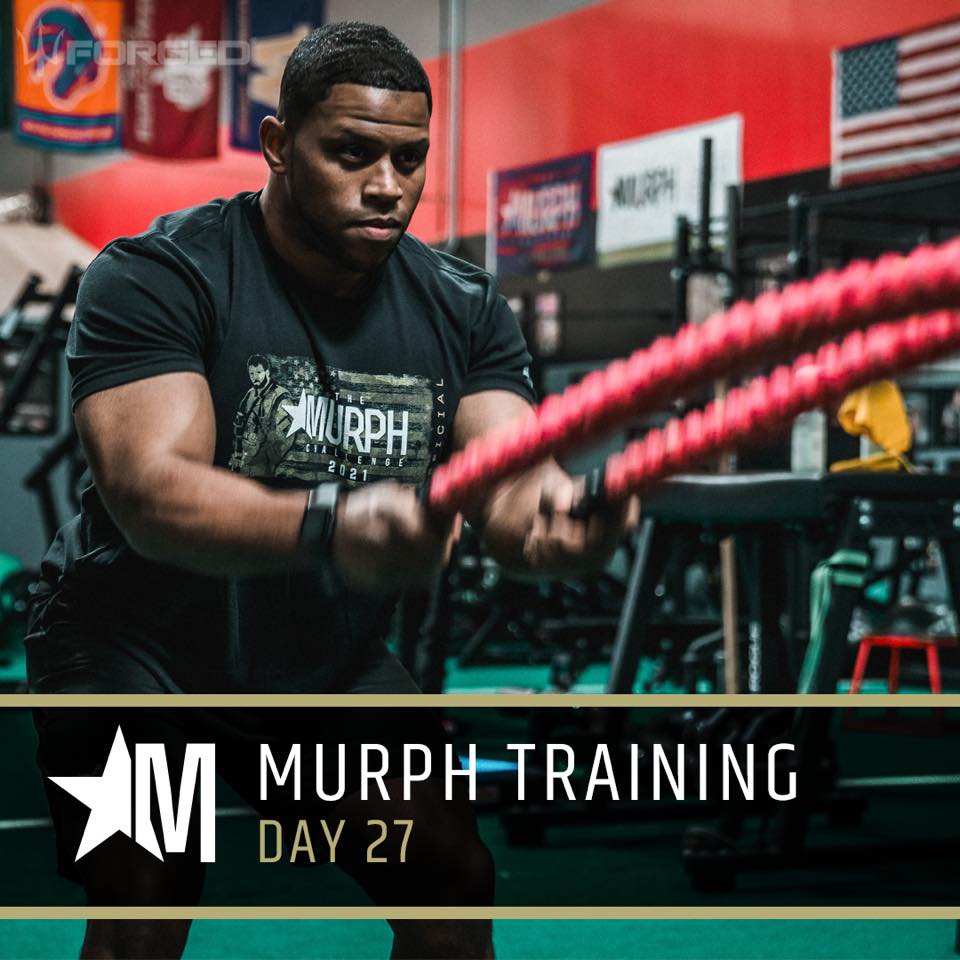 The Murph Challenge - MURPH TRAINING DAY 27: 3 Rounds 400 Meter Run 1 ...