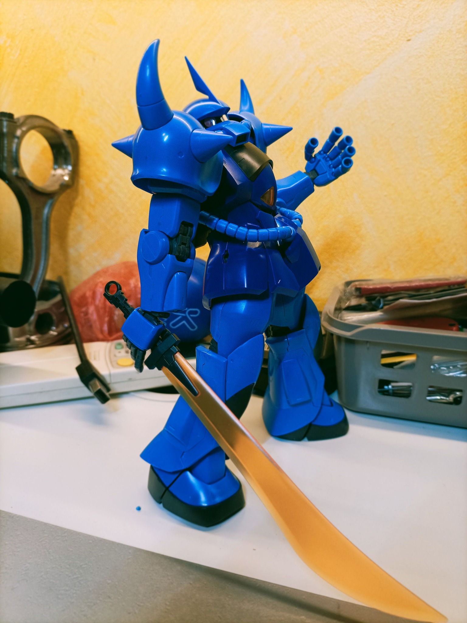Zaku!! #クマッケンkumakken #ต่อชิวๆกับคุมะ #ガンプラ #gundam