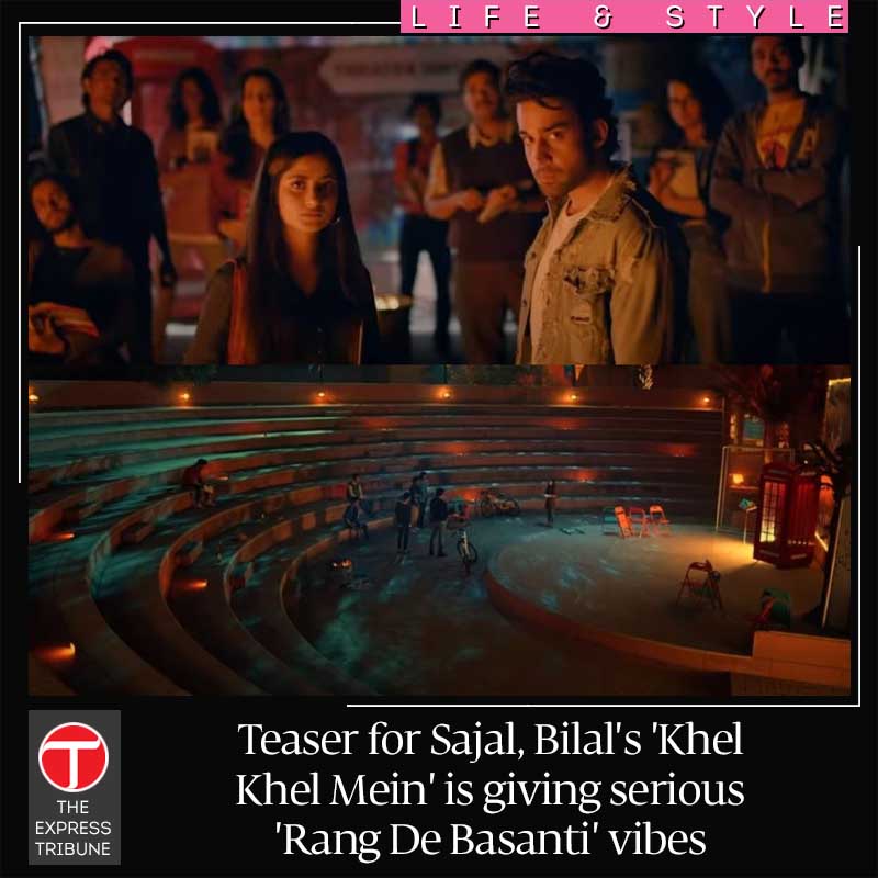 The first teaser of Sajal... - Express Tribune Life & Style | Facebook