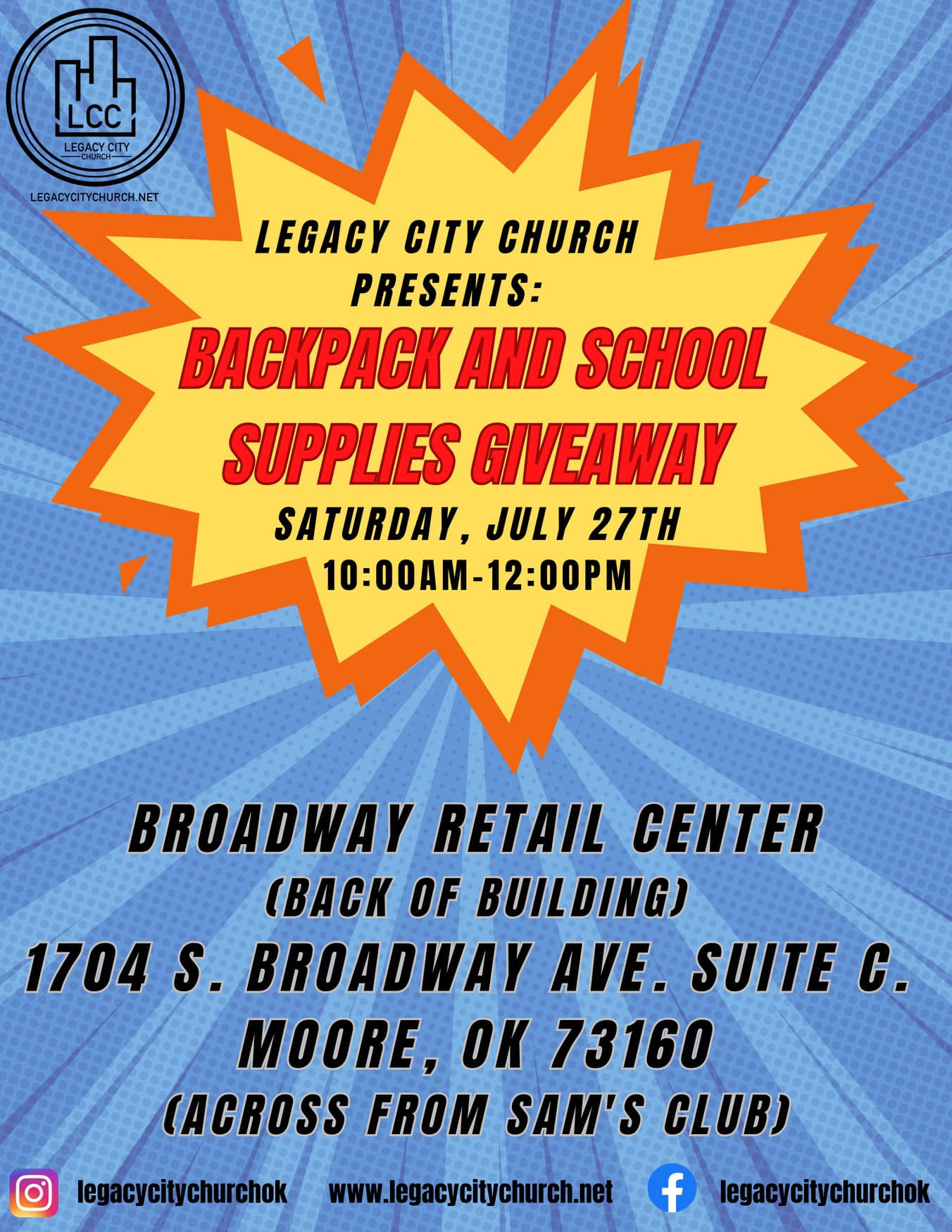 Back to School Giveaway hosted by Green Book in El Reno, Oklahoma