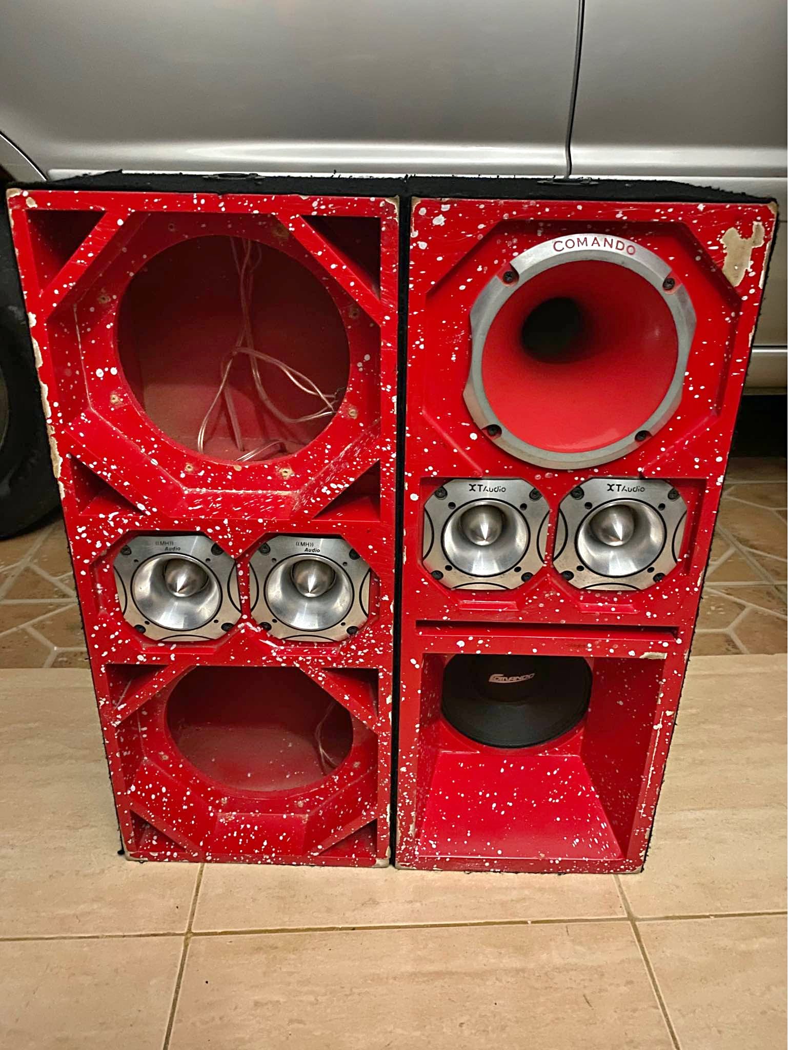Cajón de 8 y tabla de driver - Speakers & Subwoofers - Santiago ...