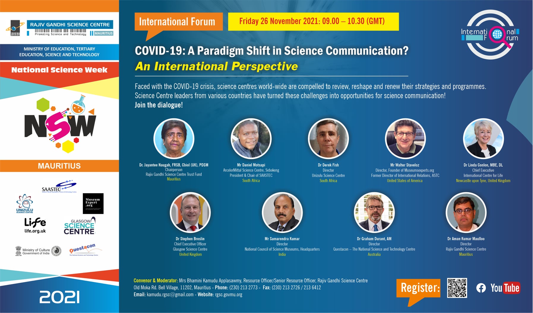 📣 Science Communicators,... - Rajiv Gandhi Science Centre