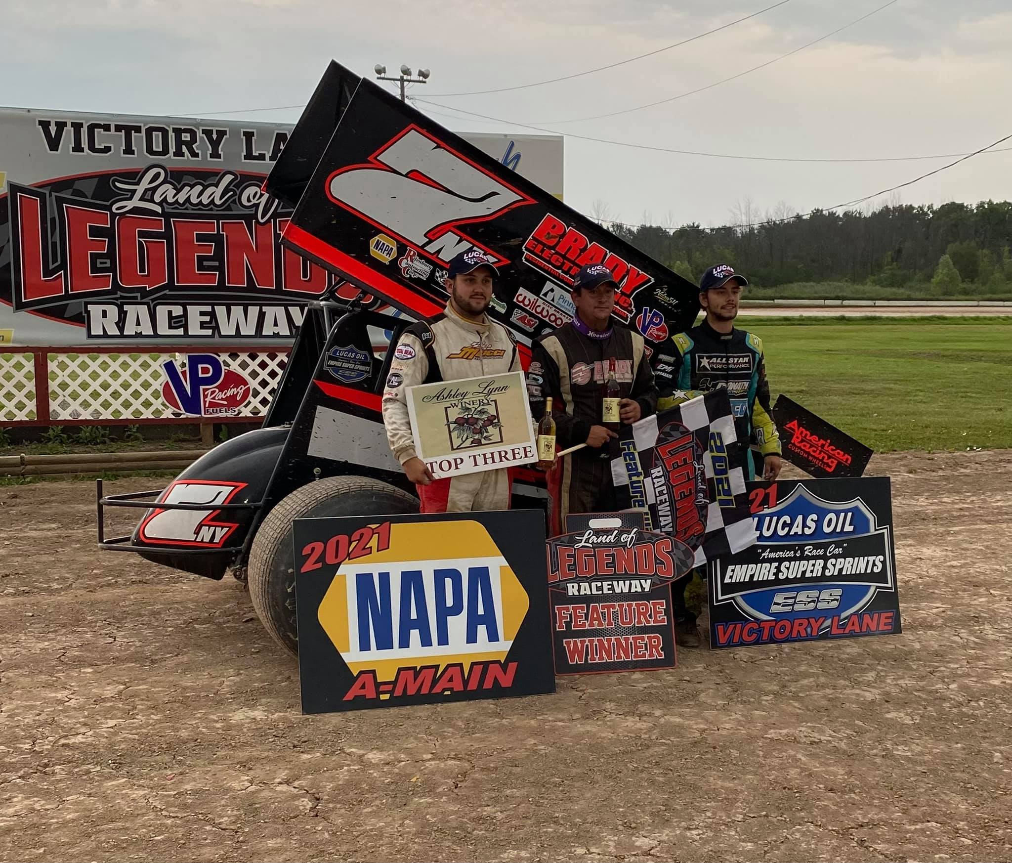 The Ashley Lynn Winery Top 3 at... - Empire Super Sprints | Facebook
