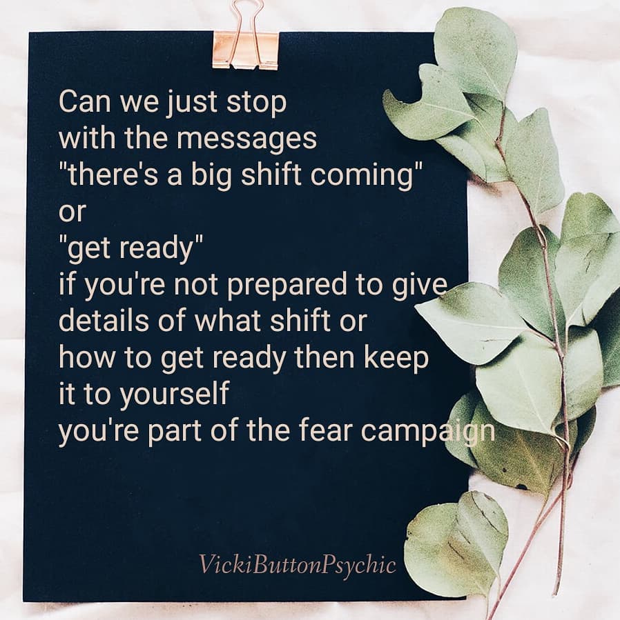 How many of you are tired of... - Vicki Button Psychic