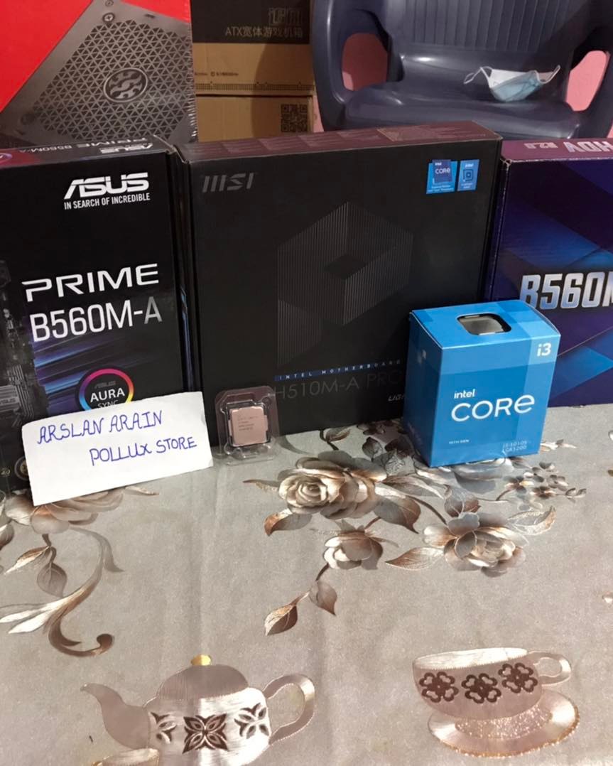 CPU Intel Corei7-9700k 3.6Ghz Intel core i5-8400/8500 8thgen 8gb ram ddr4 H310 Asus/Gigabyte