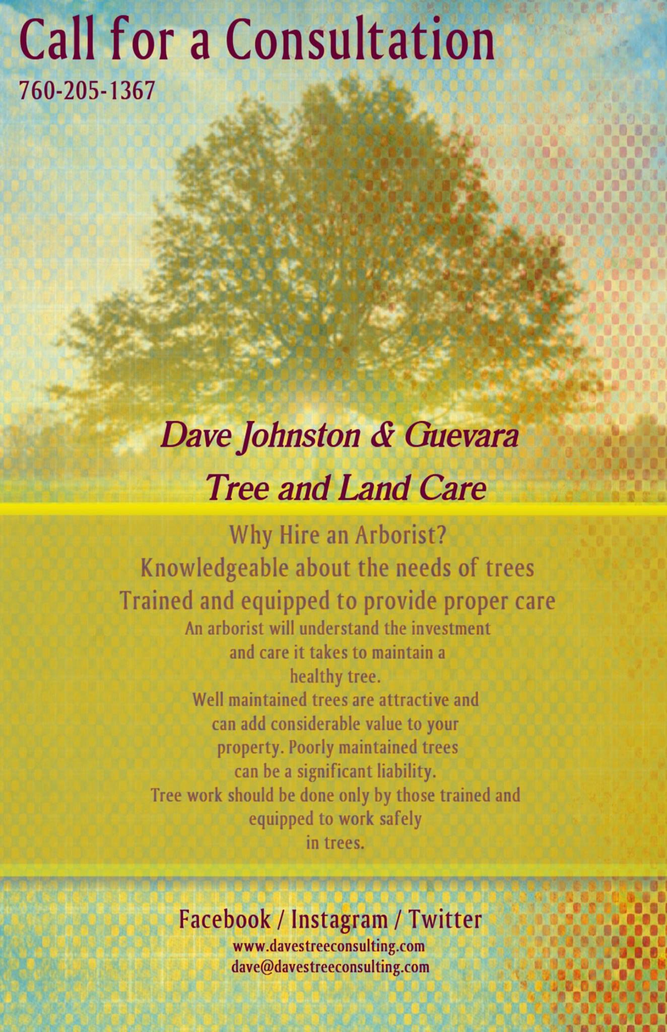 Dave Johnston Tree and Landcare Services - Home