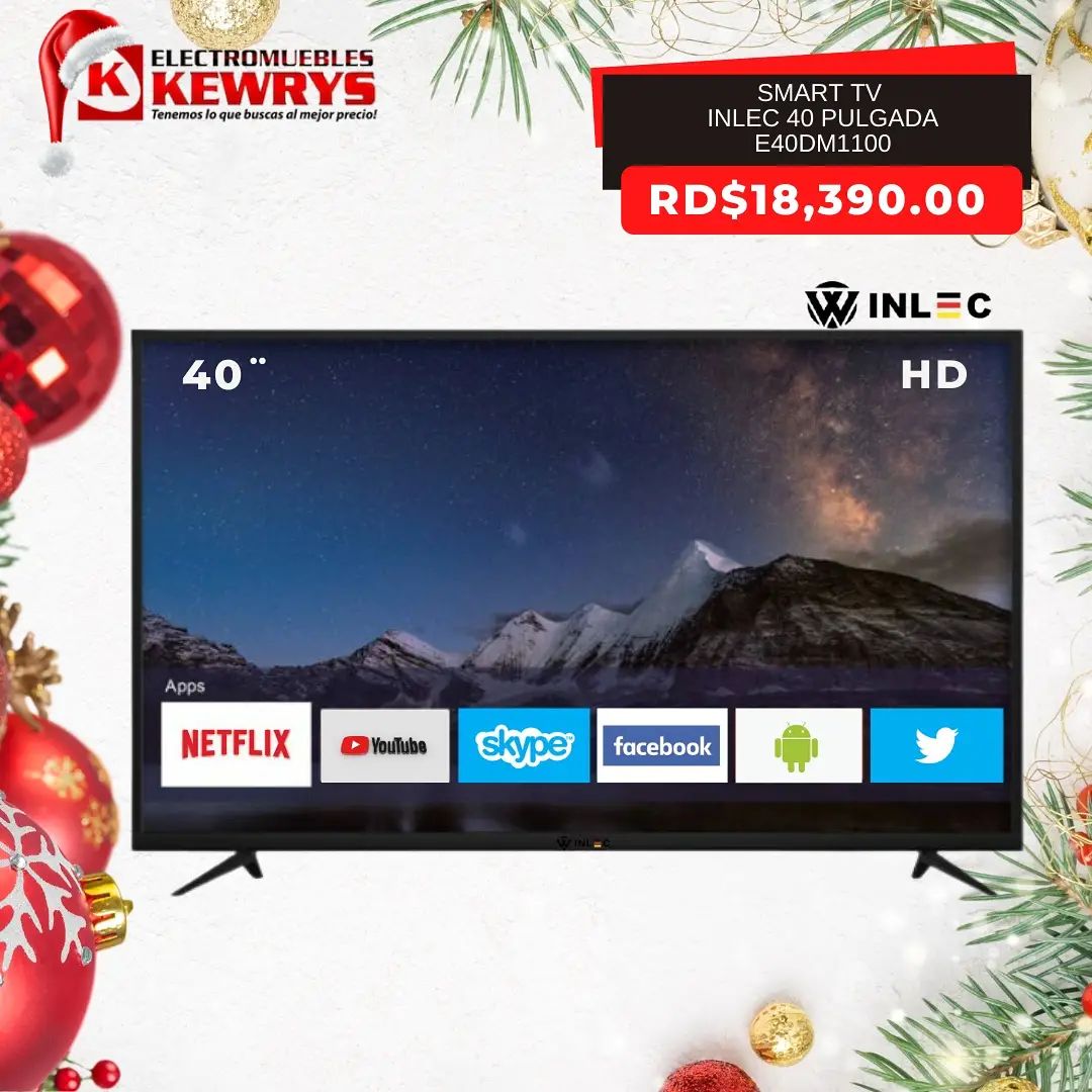 Smart TV Inlec de 40 pulgadas. Ven... - Electromuebles Kewrys