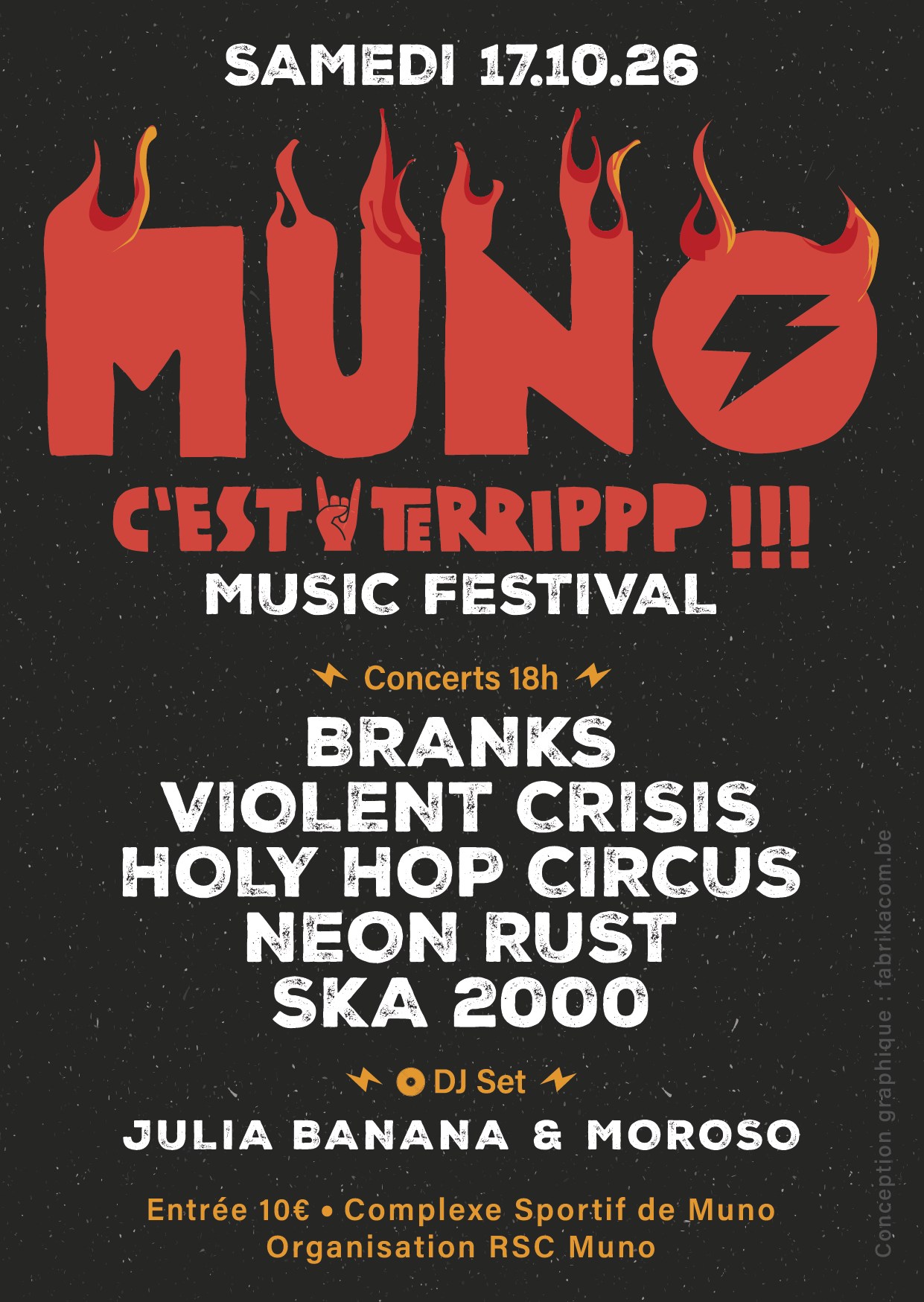 Muno C'est Terrippp !!! Music Festival