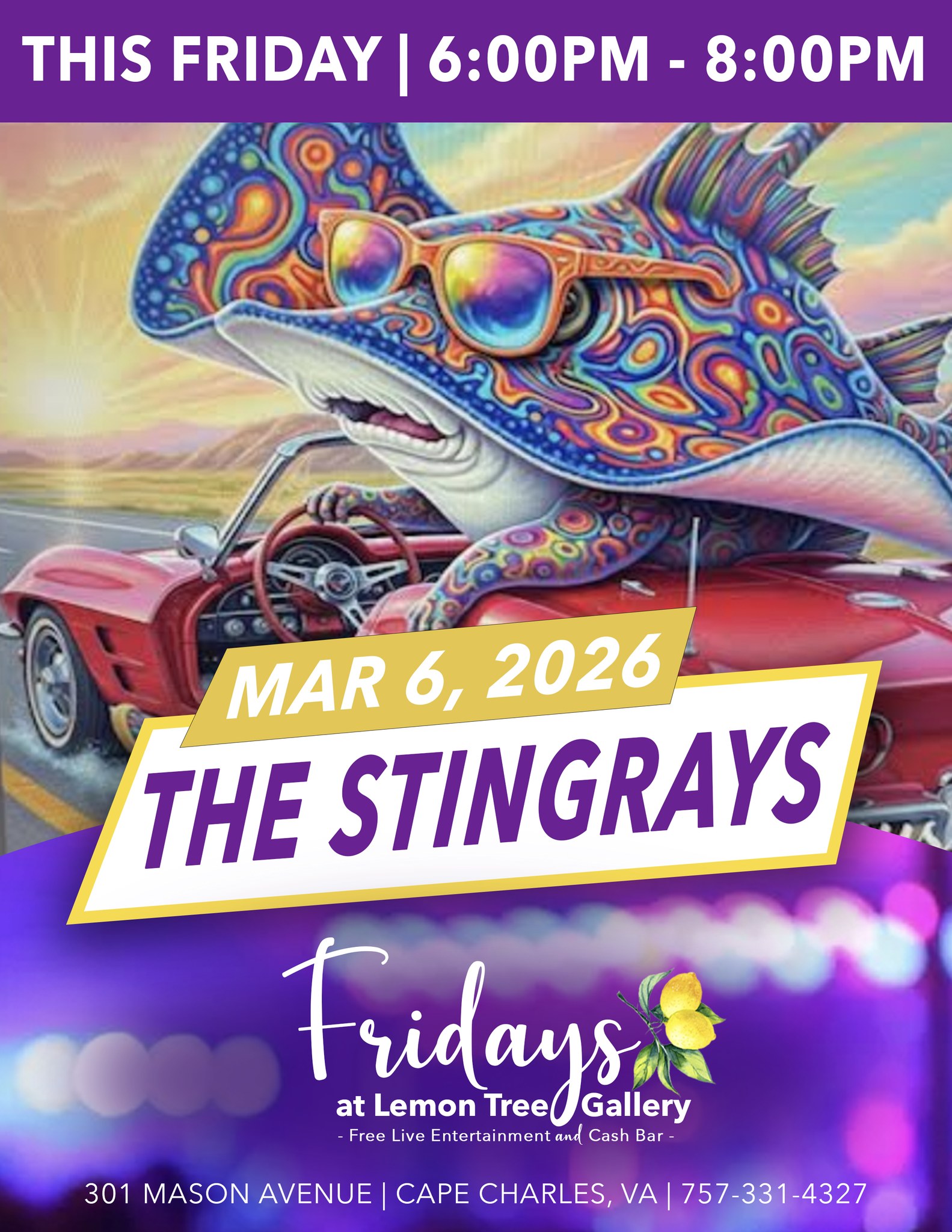 The Stingrays: Fridays at Lemon Tree