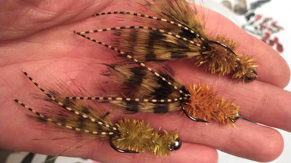 bottom fly fishing lures to tie on Jig Heads Feather Design with High Carbon Hook Jay's Curved Shank Carp Fly