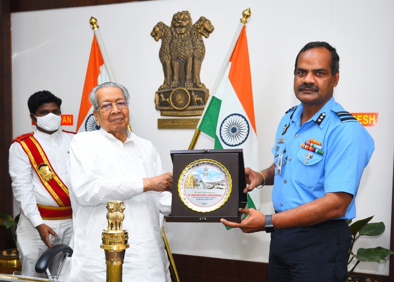 Air Vice Marshal J. Rajendra... - Governor of Andhra Pradesh