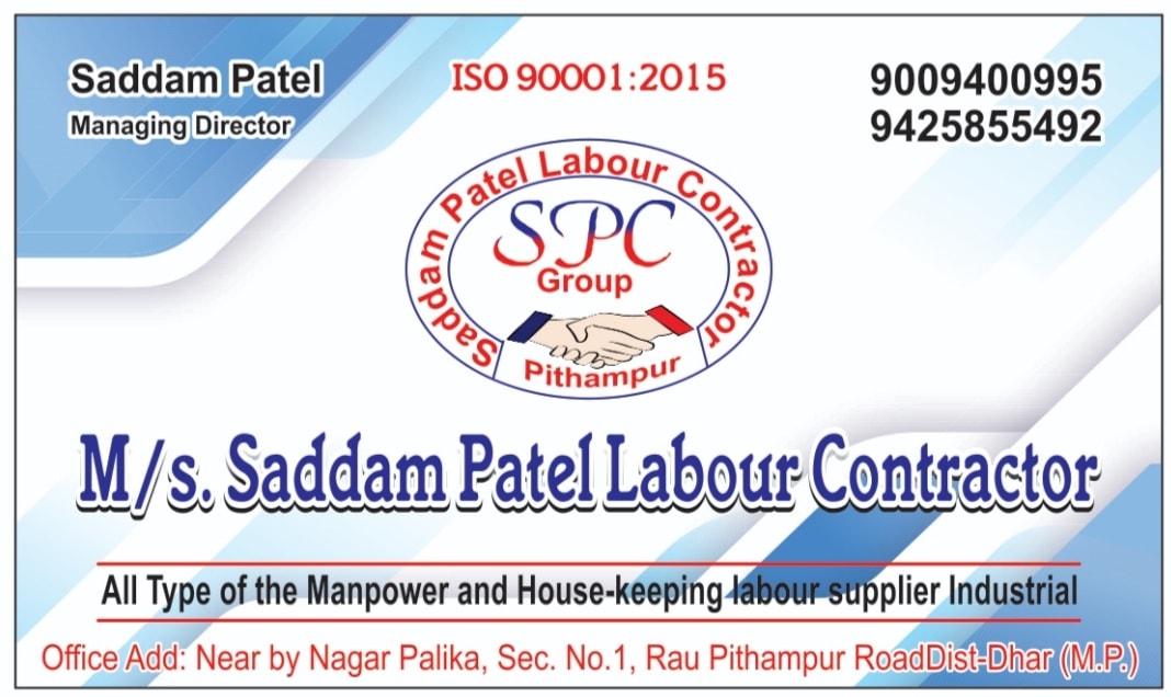 Saddam Patel Labour Contractor Pithampur