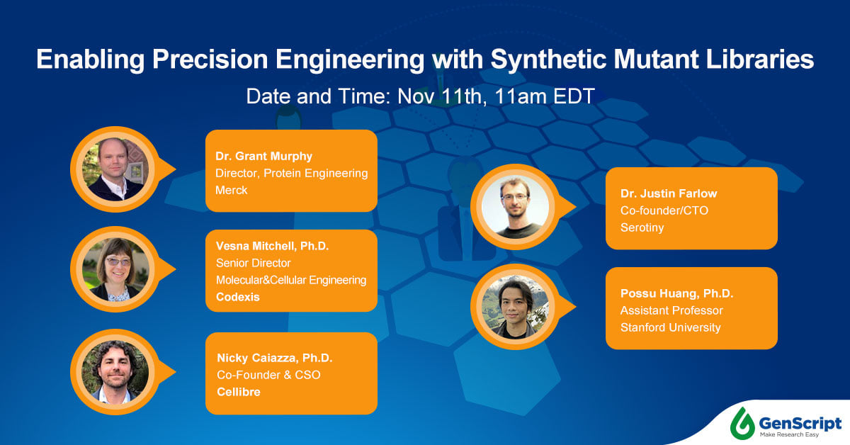 GenScript - In this #GenScirpt webinar on...
