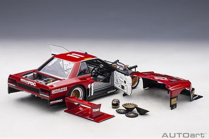 1:18 NISSAN SKYLINE RS TURBO SUPER SILHOUETTE 1982. Item No. 88276