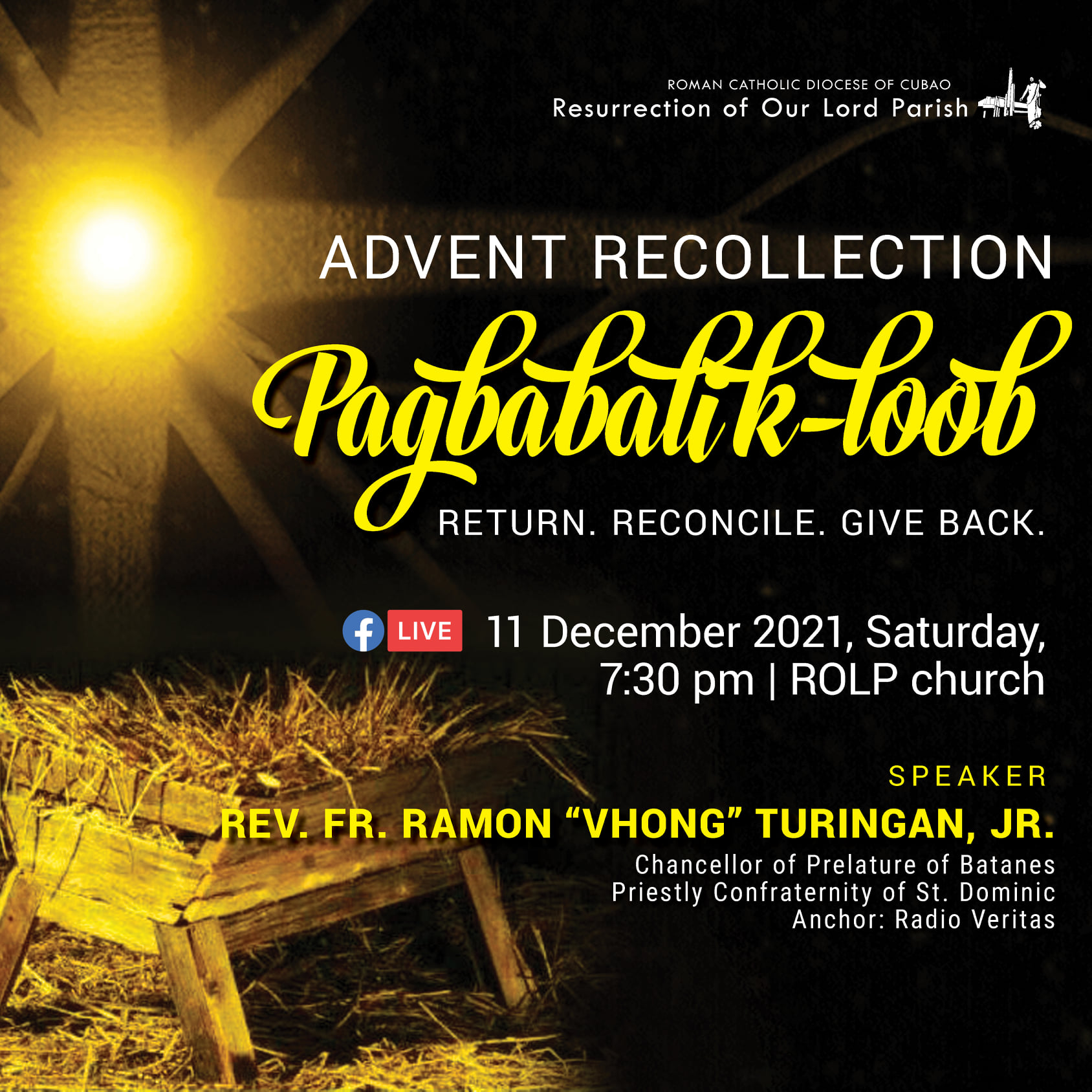 Ang... - Resurrection of Our Lord Parish (ROLP) - Paltok | Facebook