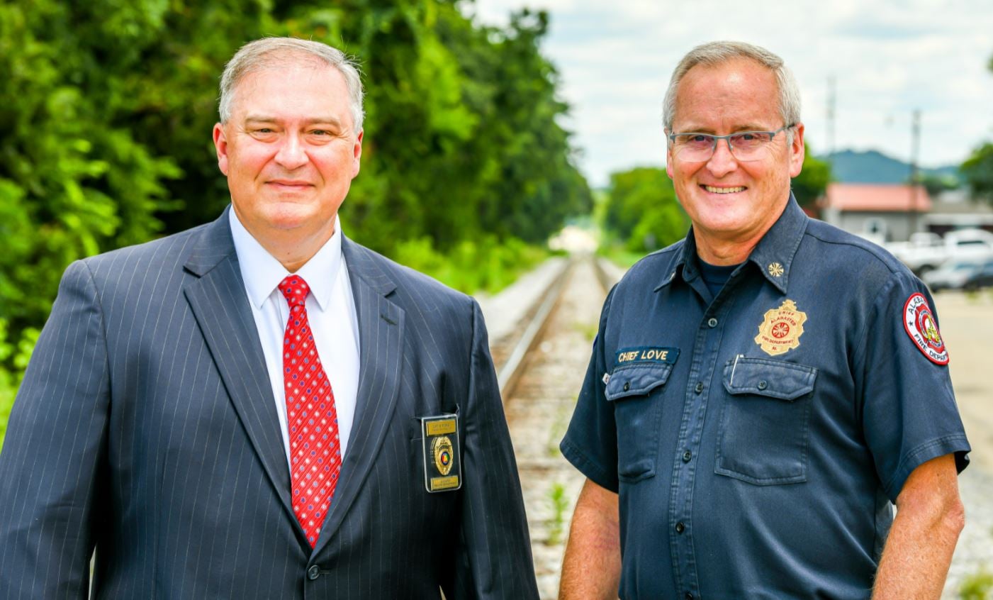 Alabaster - Alabaster Police Department Chief Curtis Rigney and ...