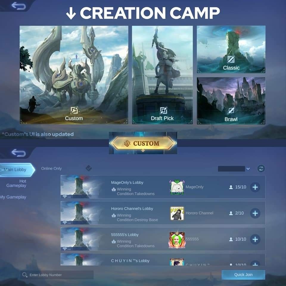 New Creation Camp Feature | Make your... - Argus Dark Angel | Facebook