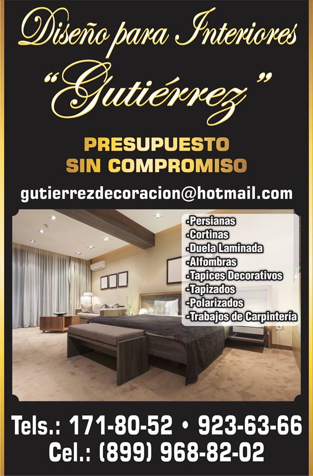 Diseño para Interiores "Gutiérrez"