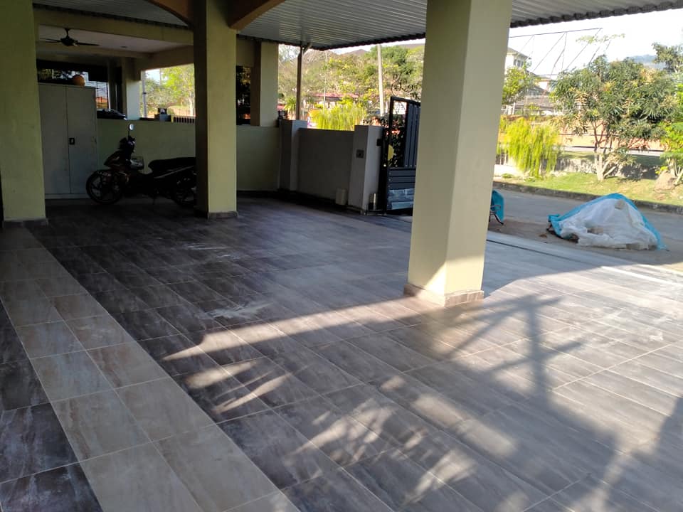 Pemasangan Mozek Bahagian Depan Dan Tukang Buat Rumah Facebook