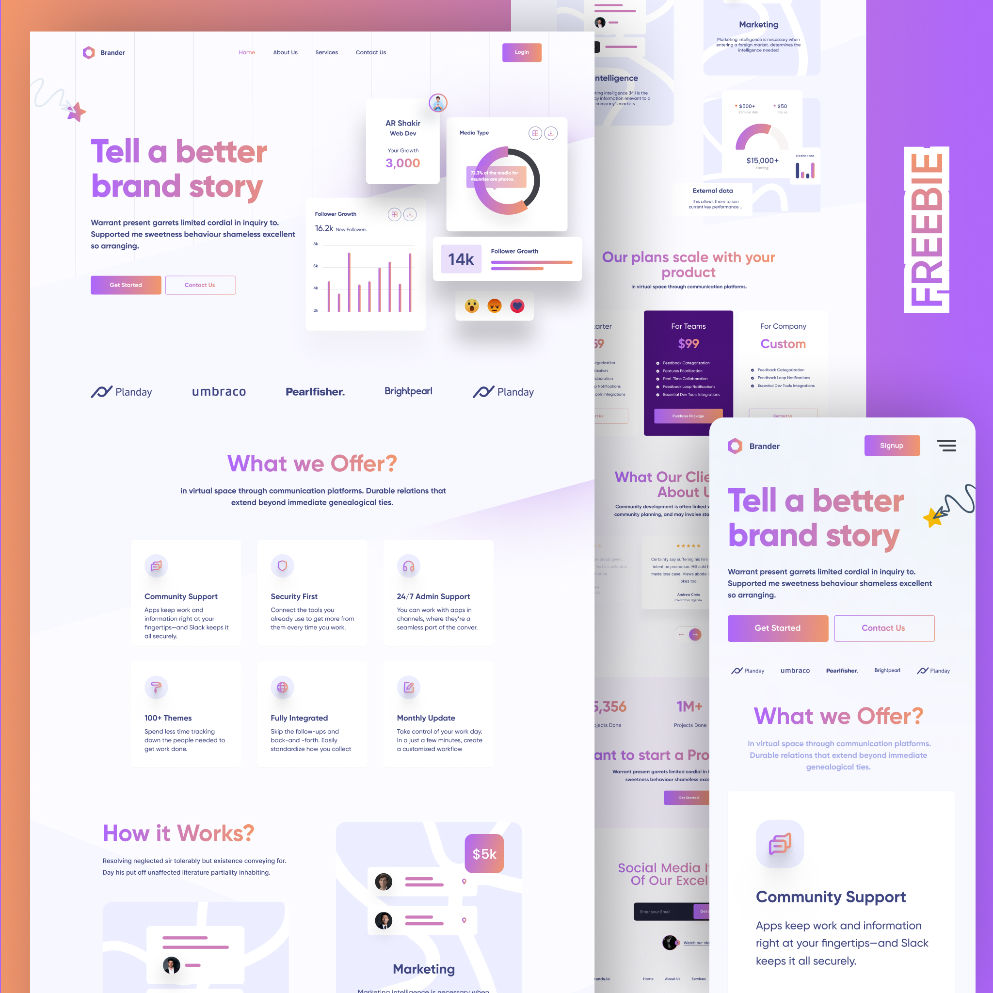 AR Shakir - Sharing a freebie landing page for SaaS...
