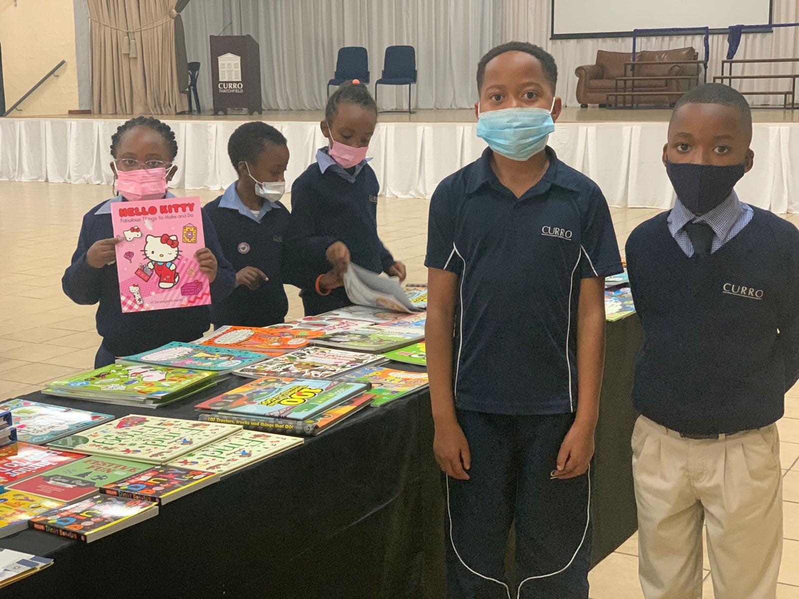 Grade 2 learners visiting the hall... - Curro Thatchfield