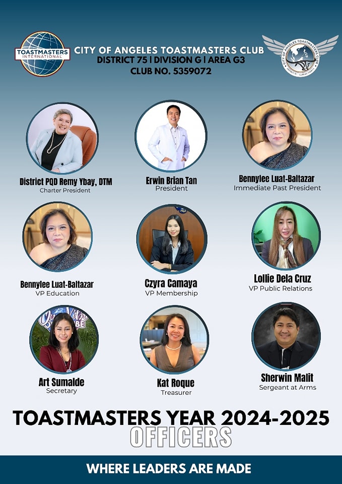 City - 🎉📣 Introducing the newly elected officers of the City of Angeles ...