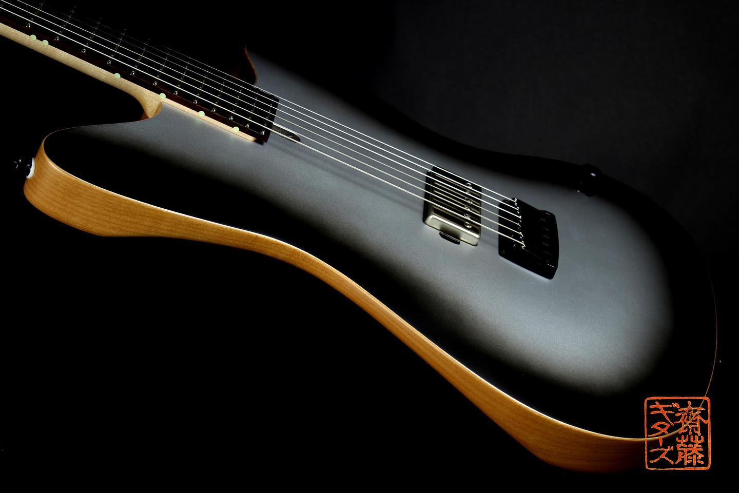 SAITO GUITARS JMC-Sugi Silver #2 #coldrain #sugi #saitoguitars