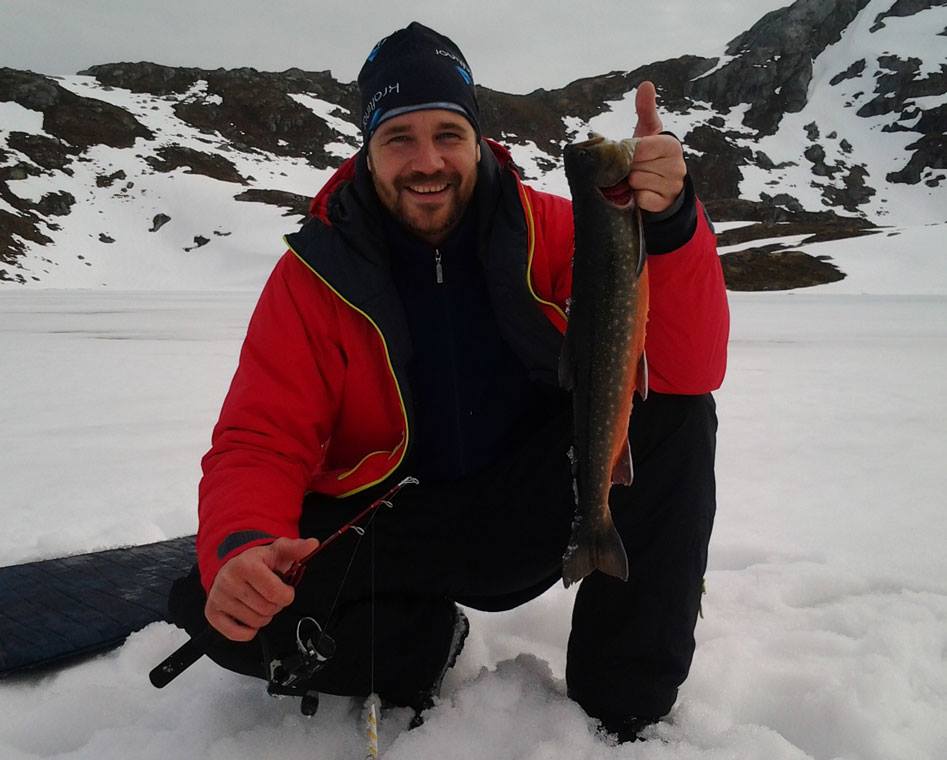 Lofoten Sportsfiske - Gleden er stor når man nettopp har fanget dagens ...