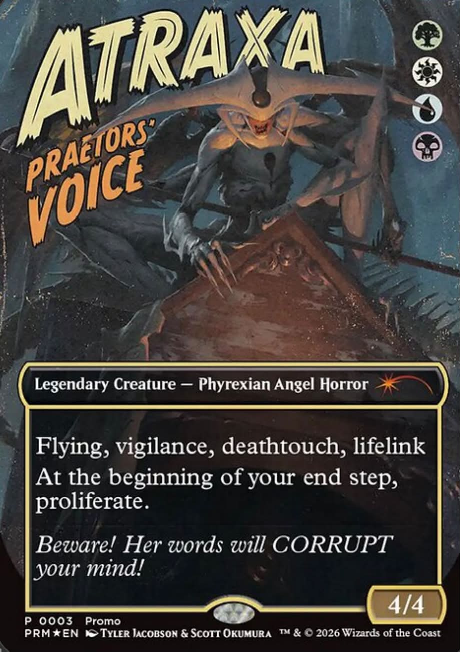 What's the most consistent Atraxa, Praetors' Voice deck build?