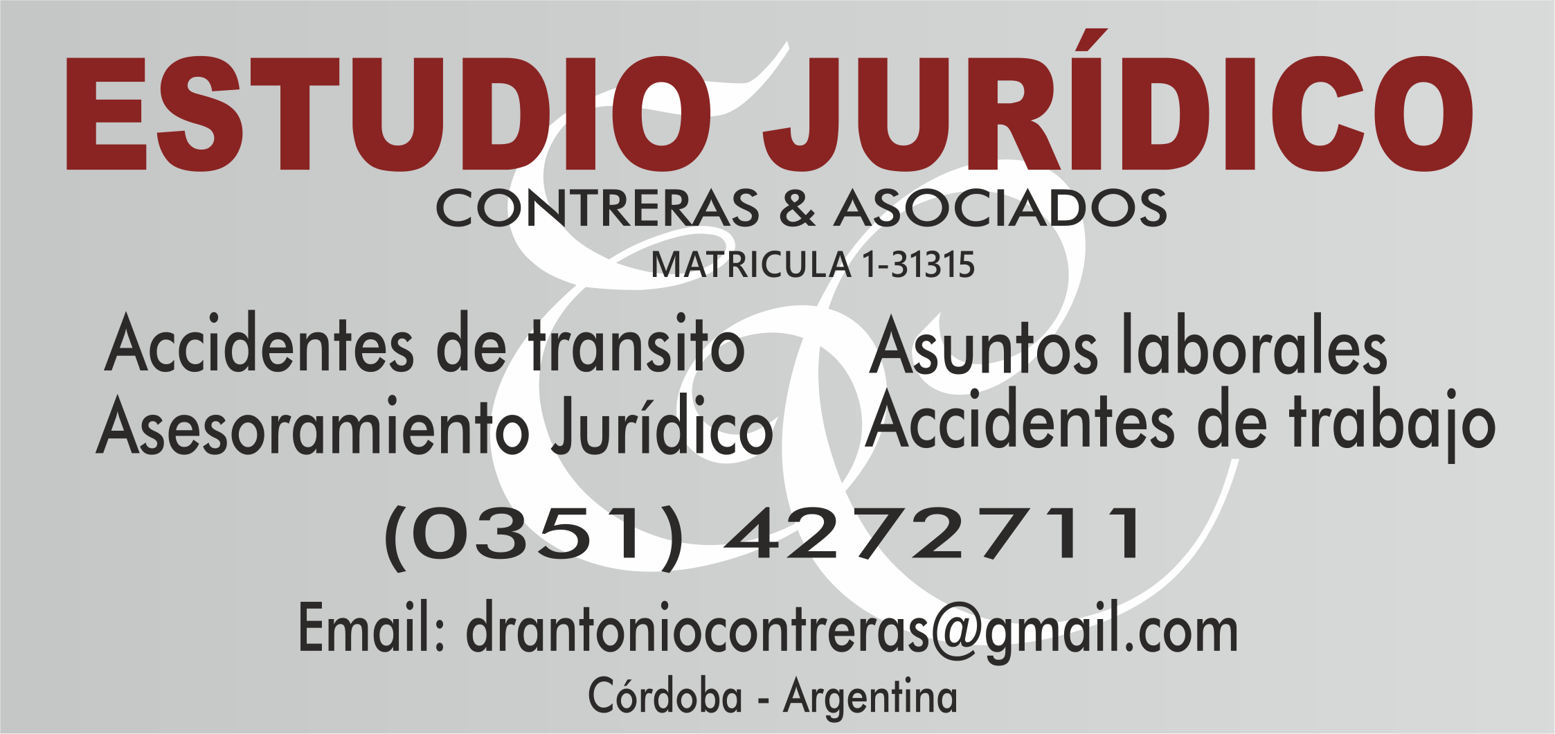 Estudio Jurídico Integral Contreras | Córdoba